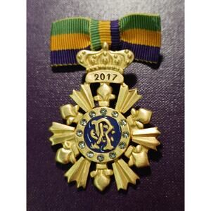 Rex 2017 Lady's Ducal Pin New Orleans Mardi Gras Krewe Favor ADLERS AND3073